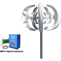OEM Windturbine, hohe Effizienz, Betrieb bei niedrigen Windgeschwindigkeiten, Hybrid-Controller 2, 2000W, 24V