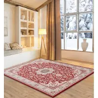 Otto Home Wollteppich "Oriental D1" rechteckig 10 mm Höhe reine Wolle, Orient-Optik, Wohnzimmer