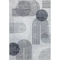 Kayoom Teppich "Visionary 126" rechteckig 8 mm Höhe Kurzflor, Modernes Muster, In- und Outdoor geeignet, Wohnzimmer