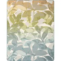 Biederlack Wohndecke "Wohndecke Horizon Flora", bunt (multicolor), B:150cm L:200cm, Baumwolle, Polyacryl, Polyester, Wohndecken, Wohndecke, florales Design mit Zierstich