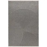 Kayoom Teppich "Stage 225", grau, B:200cm H:11mm L:290cm, Polypropylen, Teppiche, Teppich, weicher Kurzflor, modernes Design, Wohnzimmer