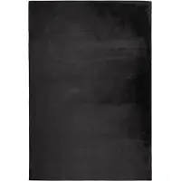 Kayoom Teppich "Cross 425", schwarz (graphit), B:160cm H:21mm L:230cm, Polyester, Teppiche, Teppich, dichter weicher Kurzflor, viele Farben, Wohnzimmer