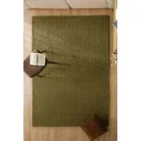 Wecon Home Teppich "Castello THREE" rechteckig 7 mm Höhe Schurwolle, Kurzflor mit Hoch-Tief-Effekt, Wohnzimmer, Punktmuster