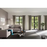 Homing Vorhang "Velia" Gr. 1, silber (silberfarben), B:140cm H:245cm, Polyester, Gardinen, Vorhang, Fertigschal