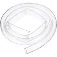 Merkloos PVC-Schlauch, 28 mm Innendurchmesser x 34 mm Außendurchmesser, 2 Meter, transparent, für Trinkwasser