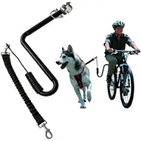 Merkloos Omgoods – Freihand-Halsband für Hunde zum Fahrradfahren mit abnehmbarem Befestigungssystem