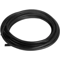 Markenlos Siliconenschlauch 5 m - Unterdruckschlauch - 4 mm Innendurchmesser - 8 mm Außendurchmesser - Hochwertiger Silikonrubber - Temperaturbeständig