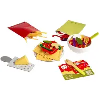 Bigjigs Holzspielzeug Pasta Set für Kinder - 64-teilig