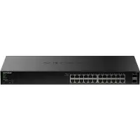 Netgear GS324TPv2, Managed, L2/L3, Gigabit Ethernet (10/100/1000), Power over Ethernet (PoE), Rack-Einbau, 1U