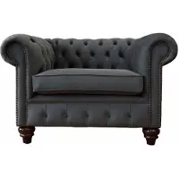 AEA Chesterfield Design Sofa Sessel Couch Polster Luxus Textil 1 Sitzer
