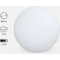 Sweeek - LED-Kugel - Dekorative Leuchtkugel, mit Fernbedienung