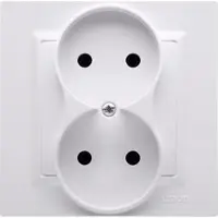 Kontakt-Simon CG2/11, Weiß, Kunststoff, IP20, 250 V, 84 mm, 43 mm
