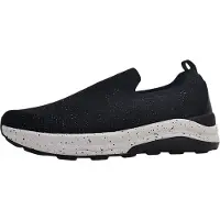Waldlaufer H-Charlie Damenschuhe Halbschuhe Slipper Schwarz Freizeit