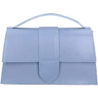 Gave Lux Lux Handtasche für Damen, aus echtem Leder, im Dollar-Design, handgefertigt, hergestellt in Italien, mit abnehmbarer Schulterriemen