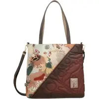 Anekke Schultertasche Shopper Blossom Tote Bag Multicolor dunkelblau