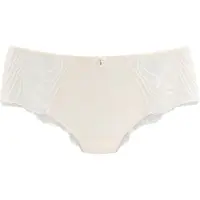 LASCANA Panty "Flora", Damen, Gr. 44/46, Spitze, beige (champagner), Spitze, Obermaterial: 89% Polyamid, 11% Elasthan, Unterhosen Panty, mit feiner, leicht transparenter Spitze und edlem Accessoire