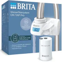 Brita ON TAP Pro Wasser-Filtersystem für den Wasserhahn, 1x V-MF Filter