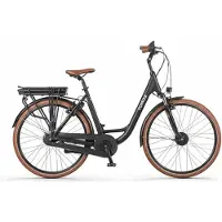 Tomos EB 12 - E-Bike - 28 Zoll - 250W Motor - 140 km Reichweite - 7-Gang - 626Wh Akku - Tiefeinsteiger - Schwarz Matt