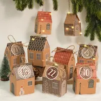 Dripio Adventskalender zum Befüllen für Kinder und Erwachsene