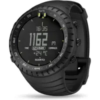 Suunto Core Outdoor-Uhr mit Höhenmesser, Barometer und Kompass, All Black