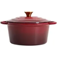 Homla Topf ANDREAS kastanienbraun traditionell ombre, 24cm 4 l