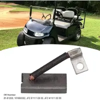 Markenlos Fresh Brush Starter- und Generatorbürstenset 4-teilig Metall ABS Ersatz für EZ GO Golfwagenzubehör 81-81200