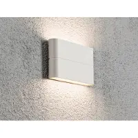 Konstsmide LED-Außenwandlampe Chieri 17 cm weiß