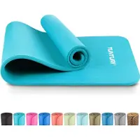 Tunturi Fitnessmat NBR, Turquoise, No bag