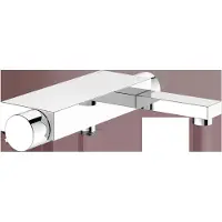 Keuco EDITION 11 Wannenmischer Aufputz, Ausladung 190 mm, 51120010100, Farbe: Verchromt