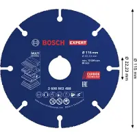 Bosch EXPERT Carbide Multi Wheel Trennscheibe, 115x22,23 mm