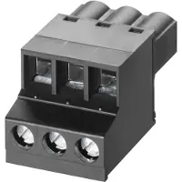Siemens 6GK5980-1CB00-0BA5 Schraub-Klemmenblock für SCALANCE XB-000, 3-polig für Spannungsvers., AC/DC 24 V 6GK59801CB000BA5