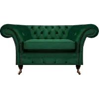 AEA Sessel Polstermöbel Wohnzimmer Textil Chesterfield Polstersitz Einrichtung