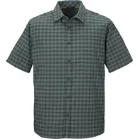 Killtec Funktionshemd "KOS 368 MN WVN SHRT", Herren, Gr. XXL, Normalgrößen, grau (dunkelgrün), Obermaterial: 100% Polyester, Hemden Funktionshemd, Atmungsaktiv, schnelltrocknend, wasserabweisend