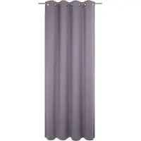Adam Audio Vorhang ADAM "Uni Collection light", lila, B:142cm H:185cm, Baumwolle (Bio-Baumwolle), Gardinen, Vorhang, aus 100% Bio-Baumwolle