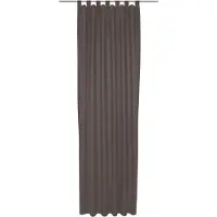 Adam Audio Vorhang ADAM "Uni Collection", braun (dunkelbraun), B:142cm H:305cm, Baumwolle (Bio-Baumwolle), Gardinen, Vorhang, Blickdichter aus 100% Bio-Baumwolle
