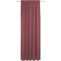 Adam Audio Vorhang ADAM "Uni Collection, Made in Germany", rot, B:142cm H:345cm, Baumwolle (Bio-Baumwolle), Gardinen, Vorhang, Blickdichter aus 100% Bio-Baumwolle, Vorhang nach Wunschmaß