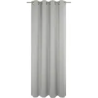 Adam Audio Vorhang ADAM "Uni Collection light", grau (hellgrau), B:142cm H:315cm, Baumwolle (Bio-Baumwolle), Gardinen, Vorhang, aus 100% Bio-Baumwolle