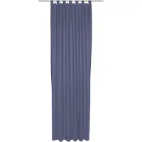 Adam Vorhang "Uni Collection" Schlaufen 1 Stk. tlg. Blickdichter aus 100% Bio-Baumwolle