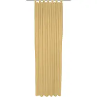 Adam Audio Vorhang ADAM "Uni Collection light", gelb (quitte), B:142cm H:225cm, Baumwolle (Bio-Baumwolle), Gardinen, Vorhang, aus 100% Bio-Baumwolle