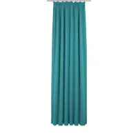 Adam Audio Vorhang ADAM "Uni Collection", blau (türkis), B:142cm H:325cm, Baumwolle (Bio-Baumwolle), Gardinen, Vorhang, aus 100% Bio-Baumwolle, Vorhang nach Wunschmaß