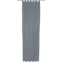 Adam Vorhang "Uni Collection light" Schlaufen 1 Stk. tlg. aus 100% Bio-Baumwolle