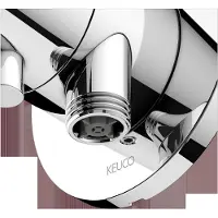 Keuco IXMO Umstellventil UP 3 Verbraucher, Schlauchanschluss, Comfort Griff und Brausehalter, ohne Absperrung, Rosette rund, 59548011201, Farbe: Verchromt