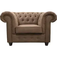 AEA Chesterfield Cambridge Sessel Fernseh Lounge Club Chair 1 Sitzer Polster Design
