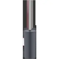 Keuco COLLECTION MOLL Toilettenbürstengarnitur, Bürste mit Deckel, 12764010101, Farbe: verchromt / anthrazit