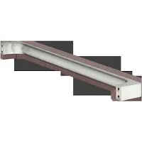 Keuco EDITION 11 Badetuchhalter 622 mm, verdeckte Befestigung, 11101060600, Farbe: Edelstahl-finish