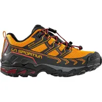 La Sportiva Ultra Raptor II JR GTX, Mountain Hiking, Kids, Shoes, Low Cut, Y02R20 Papaya/Sangria, 31 -