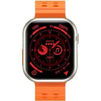 Nikcorp Smartwatch Sportuhr Wasserdicht Funktional Silber 2,1 Zoll