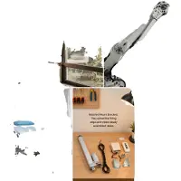OEM Linearaktuator, 450mm Hubhöhe, 900N Drucklast, DC12V Motorspannung, 10mm/s Geschwindigkeit, IP54 Schutz