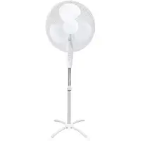 OEM Stehender Ventilator, 3 Geschwindigkeitsstufen, breite Oszillation, WEISS