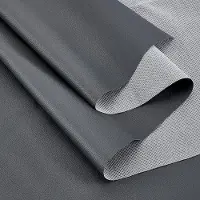 OEM Faux-Leder-Stoffrolle 2m x 1,6m, Lychee-Patrones, Grau, für Möbel, DIY-Projekte